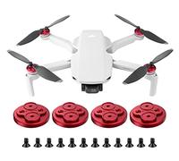 NEWQSING Accesorio de drone 4 piezas Tapa de cubierta de motor de aluminio actualizada adecuada para Mavic Mini SE/Mavic Mini 2, soportes de protección contra el polvo e impermeables y antiarañazos