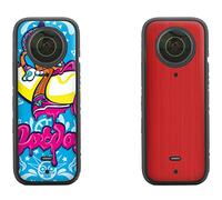 NEWQSING Pegatinas de cámara de Color Película de protección de rasguños para Inst360 X3 (2 Piezas)