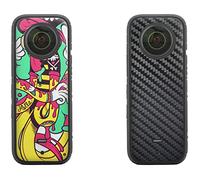 NEWQSING Pegatinas de cámara de Color Película de protección de rasguños para Inst360 X3 (2 Piezas)