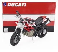 NEWRAY 1/12 MOTO DUCATI MONSTER 796 69 2011 ROJO MODELO ESTÁTICO DIECAST