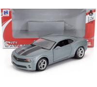 NEWRAY 1/24 CHEVCHEVROLET CAMARO SS COUPÉ 2010 GRIS MODELO ESTÁTICO DIECAST