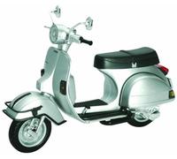 Newray 42122 - Vespa P200E 1978, Escala 1:12, Die Cast, Plateado