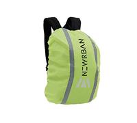 NEWRBAN | Funda para Mochila con Reflectante - Resistente al Agua - Amplia Adaptabilidad, para Mochilas y Bolsos - Aumenta la Visibilidad y la Seguridad en la Carretera - Plegable y Compacto