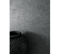 Newroom Papel Pintado Antracita No Tejido Color Liso - Moderno Minimalista Aspecto Lino Estructura Textil para Salón Dormitorio