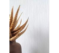 NEWROOM Papel pintado Blanco Color Liso Tejido no Tejido - Colores Lisos Estructura Tiras Moderno