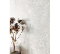 NEWROOM Papel pintado Blanco Concreto Tejido no Tejido - Moderno Gris Claro Plata Cemento Metálico Industrial