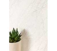 Newroom Papel Pintado Crema Efecto Mármol Veteado para Salón Moderno
