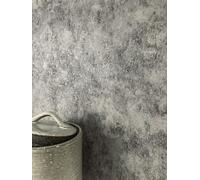 Newroom papel pintado gris antracita liso cemento vintage salón