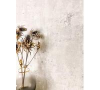 NEWROOM Papel pintado Gris Escayola Tejido no Tejido - Moderno Blanco Plata Concreto Metálico Industrial