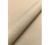 Newroom Papel Pintado No Tejido Beige Vinilo Aspecto Lino - Moderno Liso Textura Textil Salón Dormitorio