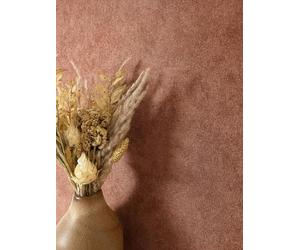 Newroom Papel Pintado No Tejido Liso Bronce para Salón y Dormitorio | Estilo boho, tono terracota cálido, acabado mate, textura textil fina, sin desfase, decoración en oficina, pasillo