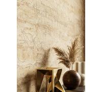 Newroom Papel Pintado TNT Crema Efecto Piedra Natural para Salon y Dormitorio - Moderno Beige Vinilo Estructurado Mural Piedra Decorativo Made in Germany 10,05x0,53m