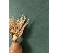 NEWROOM Papel pintado Verde Color Liso Tejido no Tejido - Moderno Estructura Monocromo Color Liso