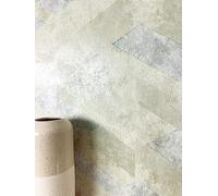 Newroom Tapete Beige Vlies Betonoptik - Industrial 3D Putzstruktur glänzend für Wohnzimmer Schlafzimmer
