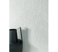 Newroom Tapete Grau Vlies Struktur - Modern Unifarbe Glanz Linien für Wohnzimmer Schlafzimmer Küche Flur Büro