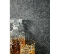 Newroom Tapete Schwarz Vlies Glanzoptik - Modern Glamour Struktur Unitapete für Wohnzimmer Schlafzimmer