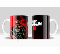 newseny Call OF DUTY - Modern Warfare 3 Taza con John Price | Merch Callofduty para fans de la saga COD | Cerámica 355ml (John Price Frente)