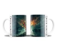 newseny Elde Ring Taza para gamers fans de Elde Ring Shadow of the Erdtre | Cerámica 355ml (Caballero)