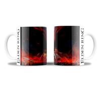 newseny Elde Ring Taza para gamers fans de Elde Ring Shadow of the Erdtre | Cerámica 355ml (Elde Ring Roja)