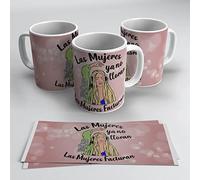 newseny Las mujeres ya no lloran las mujeres facturan - merch Shakira Taza 320ml Feminista (Salmon)