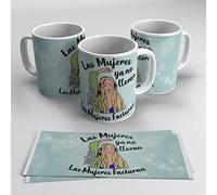 newseny Las mujeres ya no lloran las mujeres facturan - merch Shakira Taza 320ml Feminista (Turquesa)