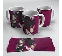newseny Taza anime de Kaguya-Sama: Love Is War (Kaguya Shinomiya y Miyuki Shirogane con cartas)