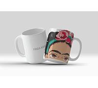 newseny Taza arte de Frida Kahlo Cara y Frase