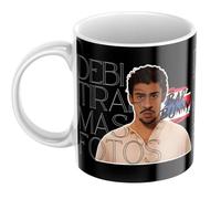 newseny Taza Bad Bunny Debí tirar más fotos | Regalo Para Aficionados de DtMF Album | Taza Cerámica 330 ml (DTMF Doble)