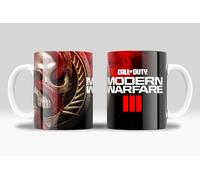 newseny Taza de Call OF DUTY LOGO | Modern Warfare 3 - Taza de videojuegos para gamers - Callofduty MW3 | Cerámica 355ml (COD LOGO LADO)