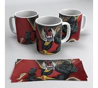newseny Taza de Mazinger Z vintage para fans del manga | Cerámica 355ml (regalo Mazinger Z)