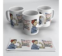 newseny Taza Las mujeres ya no lloran, las mujeres facturan - Taza inspirada en Shakira y Bikzarrap | Regalo fans Bizarrap (Doble)