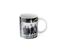 newseny Taza para ROCKEROS y fans de la banda de rock METALLICA | Cerámica 350ml (Regalo Heavy Metal) (Metallica Rock 03)