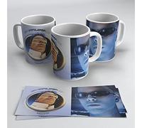 newseny Taza Rauw Alejandro Saturno Reloaded - Regalo para Fans del cantante Rauw Alejandro (Rauw Alejandro - Doble Face)