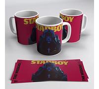 newseny Taza The Weeknd - Starboy para fans del cantante Abel Makkonen. Merch The Weeknd. Cerámica 350ml