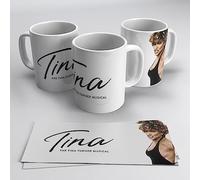 newseny Tina Turner - Taza de la cantante Tina Turner reina del rock | Regalo para fans de Turner, Cerámica 355ml (Tina Turner Cantante)