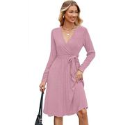 Newshows Vestido Tipo Jersey para Mujer, Vestido de Invierno para Mujer, Vestidos Tipo suéter de Punto para invitadas a una Boda