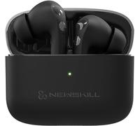 Newskill Anuki Cascos Inalámbricos Bluetooth 5.0, Control Táctil, Cancelación de Ruido, Micrófono, Resistencia IPX4, 16 Horas de Reproducción, Earbuds Inalámbricos Carga USB-C, Negro