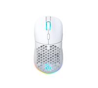 NEWSKILL Arakne Elite Ratón Gaming Wireless RGB 16000DPI Modular Ambidiestro Ligero 95g Blanco