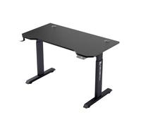 NEWSKILL Belenor Pro | Mesa Gaming Negra | 120x60 | Ajustable en Altura 72-122 cm