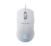 NEWSKILL Chiron ratón Gaming RGB alámbrico ambidiestro 8000DPI 8 Botones 70g Sensor PAW3333 Blanco