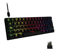 NEWSKILL Pyros V2 Teclado Gaming 60% RGB inalámbrico/Bluetooth/Cable Outemu Red Hotswap - Color Negro