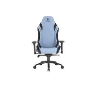 NEWSKILL Silla Gaming Profesional Neith Zephyr, Tela Transpirable, Altura Ajustable, Reposabrazos Acolchados 4D, Reclinable 180º, Cojín Lumbar y Cervical, Pistón Clase 4, Silla Gamer Color Gris