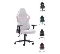 NEWSKILL Takamikura V2 Silla Gaming ergonómica con reposabrazos 4D, Respaldo 180°, Tela Transpirable y Base de Acero - Color Rosa