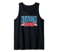 Newsom 2028 Gavin Newsom For President 48 Election 2028 Camiseta sin Mangas