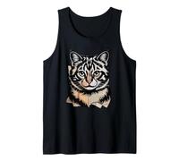 Newspaper Art American Curl Camiseta sin Mangas