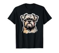 Newspaper Art Brussels Griffon Belge Camiseta