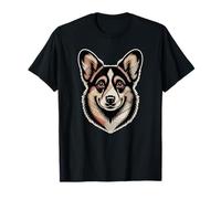 Newspaper Art Pembroke Welsh Corgi Corgis Camiseta