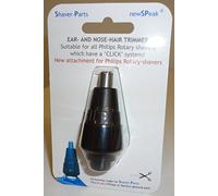 newSPeak Recortadora de pelo para nariz y orejas, compatible con Philips con sistema 'Click' para cabezales de afeitado SH50, SH70 y SH90, serie RQ1000, RQ1100 y RQ1200