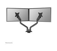 Newstar DS70S-950BL2 Brazo de Monitor de Mesa 17-35 Pulgadas, Capacidad 18 kg, Movimiento Completo, Inclinación -90 a 90°, Rotación 360°, Montaje VESA 100x100/75x75 mm, Negro