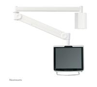 Newstar Neomounts FPMA-HAW100 Soporte de Pared Médico para Monitores LCD/LED/TFT 10-24 pulgadas, Giratorio e Inclinable, VESA 75x75/100x100, 6 kg, Blanco